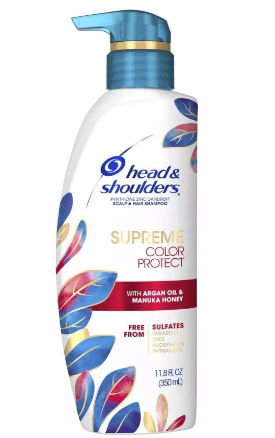 Head & Shoulders Supreme Sulfate Free Color Protect Shampoo - 11.8 Fl Oz - Bellso